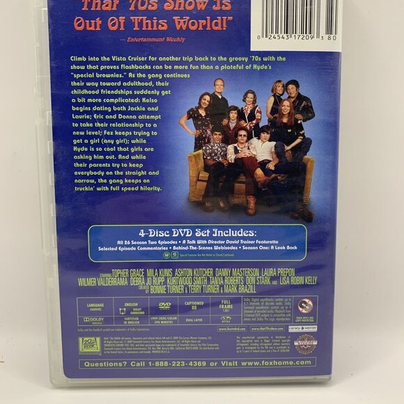 That 70's Show: Season 2 (DVD) Movie 20th Century Fox Full Screen Not Rated - Picture 3 of 6